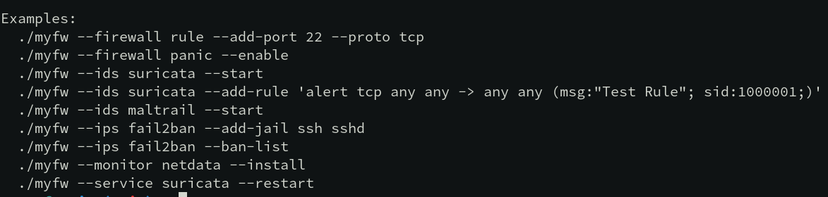 Command Line Interface