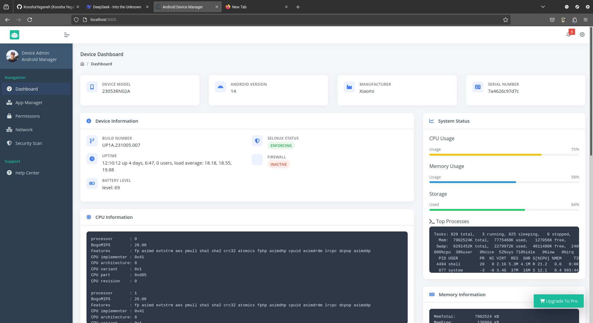 Media Server Interface